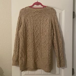 Michael by Michael Kors Cable Knit Sweater Size Large